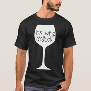 Camiseta Es Vino O Reloj 100