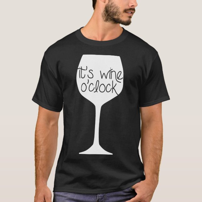 Camiseta Es Vino O Reloj 100 (Anverso)