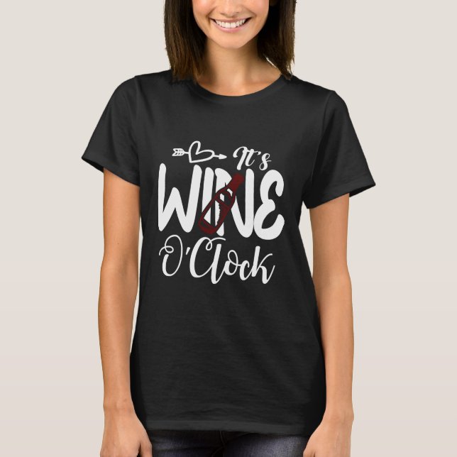 Camiseta Es Vino O Reloj 99 (Anverso)