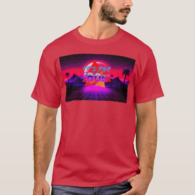 Camiseta Es vintage de los 80 (Anverso)