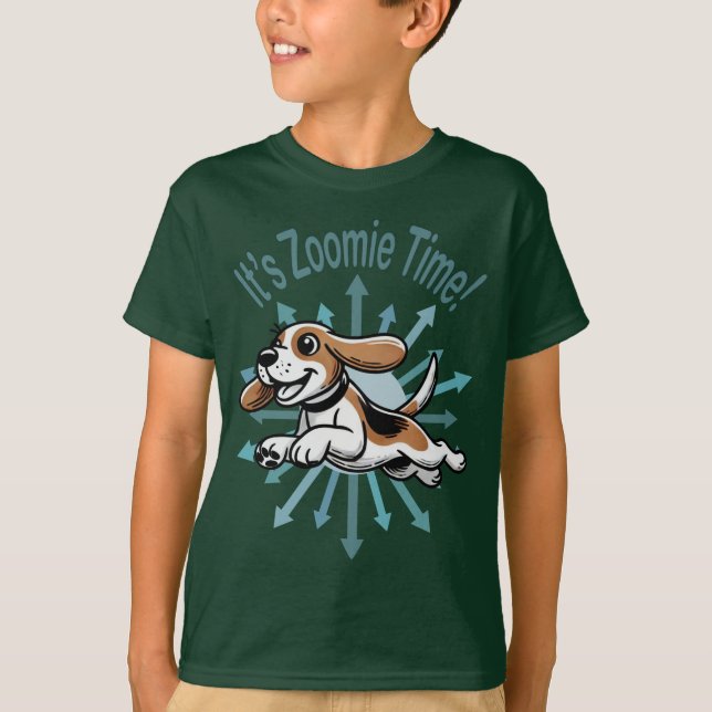 Camiseta Es Zoomie Time Beagle (Anverso)