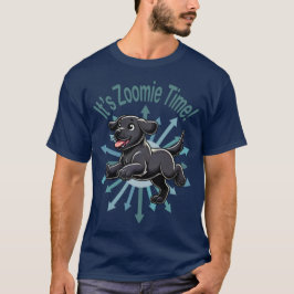 Camiseta Es Zoomie Time Black Lab