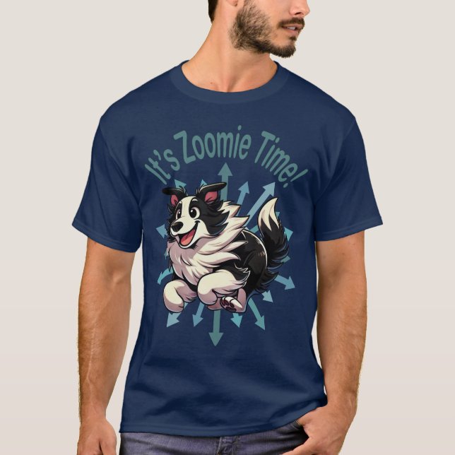 Camiseta Es Zoomie Time Border (Anverso)
