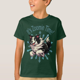 Camiseta Es Zoomie Time Border