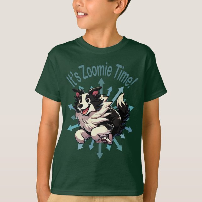 Camiseta Es Zoomie Time Border (Anverso)
