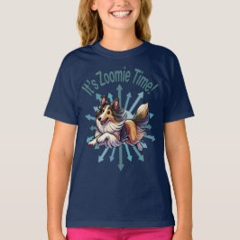 Camiseta Es Zoomie Time Collie