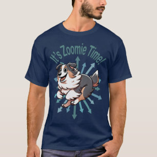 Camiseta Es Zoomie Time el Pastor Australiano