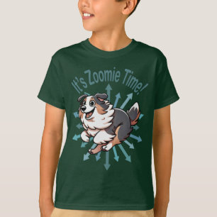 Camiseta Es Zoomie Time el Pastor Australiano