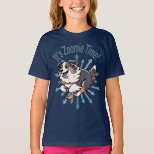 Camiseta Es Zoomie Time el Pastor Australiano