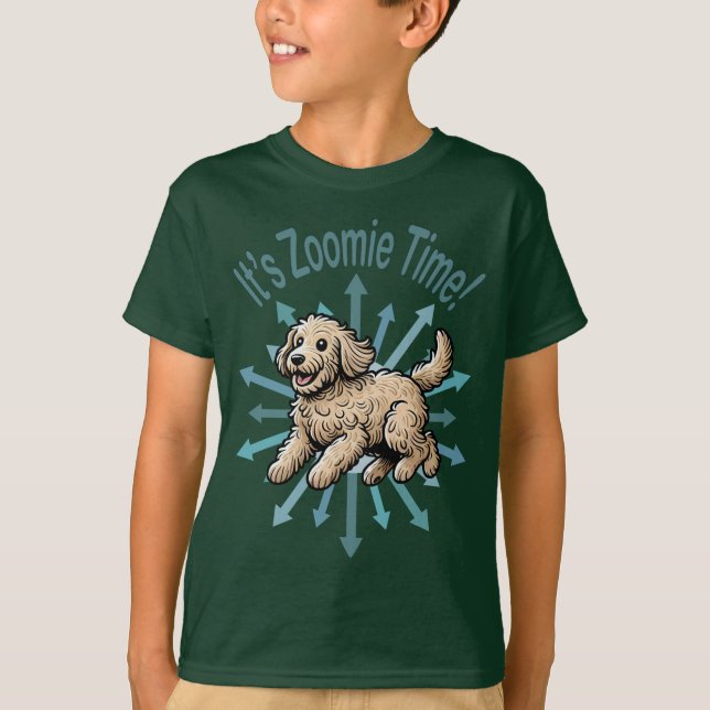 Camiseta Es Zoomie Time Labradoodle (Anverso)