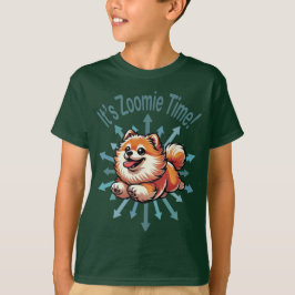 Camiseta Es Zoomie Time Pomeranian