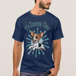 Camiseta Es Zoomie Time Rat Terrier