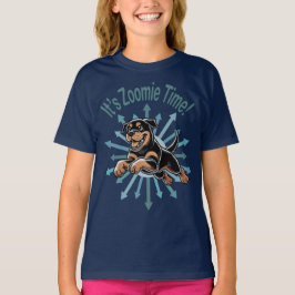 Camiseta Es Zoomie Time Rottweiler