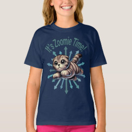 Camiseta Es Zoomie Time Scottish Fold Cat