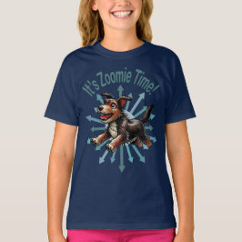 Camiseta Es Zoomie Time Terrier Mutt