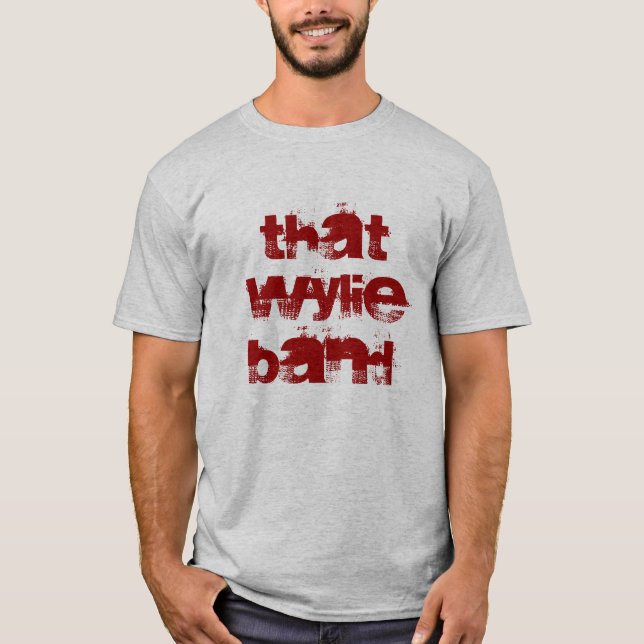 Camiseta Esa banda de Wylie (Anverso)