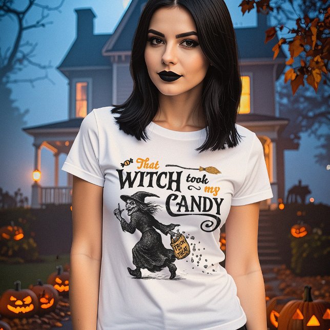 Camiseta Esa bruja se llevó la de mis mujeres canallas (Subido por el creador)