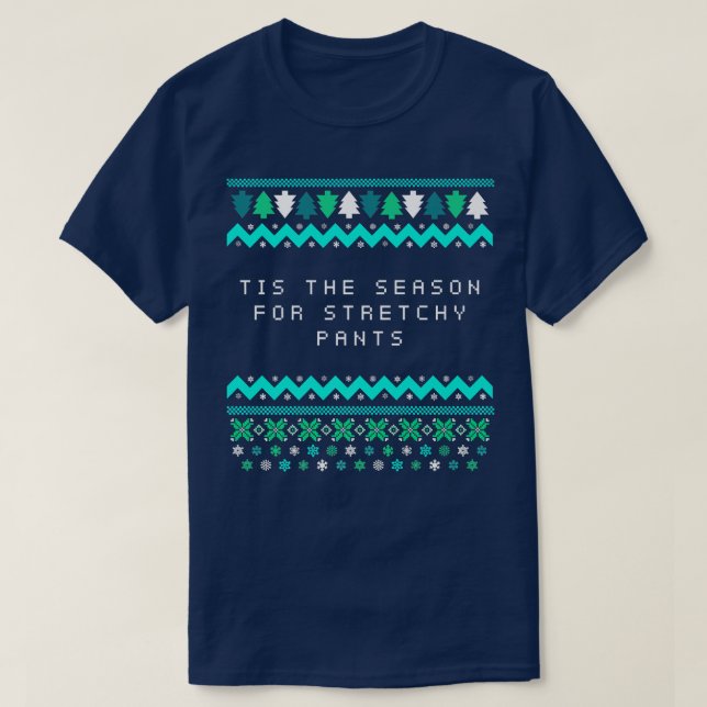 Camiseta Ésa es la temporada para el Fiesta de Navidades St (Diseño del anverso)