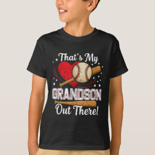 Camiseta Esa Es Mi Abuela Ahí Fuera Abuela Baseb De Béisbol
