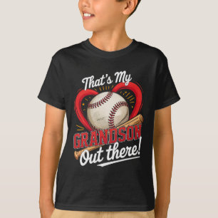 Camiseta Esa Es Mi Abuela Ahí Fuera Abuela Baseb De Béisbol