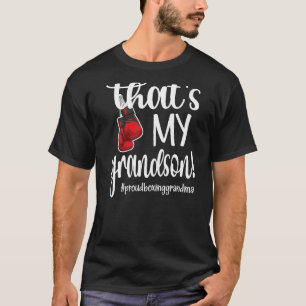 Camiseta Esa es mi abuela orgullosa abuela boxeadora