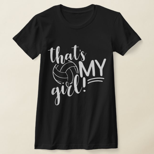 Camiseta Esa es mi Chica orgullosa madre voleibol (Distribución)