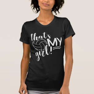 Camiseta Esa es mi Chica orgullosa madre voleibol