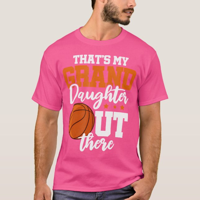 Camiseta Esa Es Mi Gran Hija Ahí Fuera El Baloncesto Del Ab (Anverso)