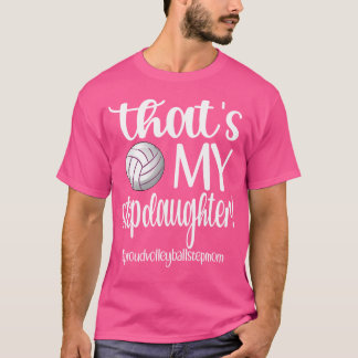 Camiseta Esa Es Mi Hija Orgullosa Estafa De Voleibol