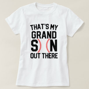 Camiseta Ésa es mi mamá del regalo del béisbol del nieto