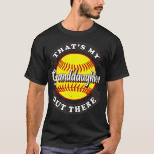 Camiseta Esa Es Mi Nieta Ahí Fuera Abuela De Softball