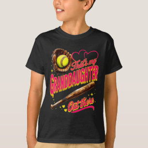 Camiseta Esa Es Mi Nieta Ahí Fuera Abuela De Softball