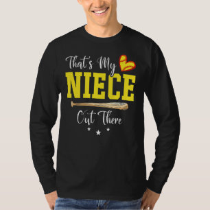 Camiseta Esa es mi sobrina ahí afuera, el orgulloso tío del