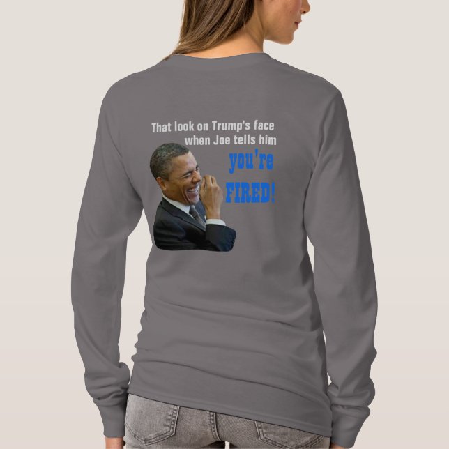 Camiseta ¡Esa mirada, estás DESPEDIDO! (Reverso)