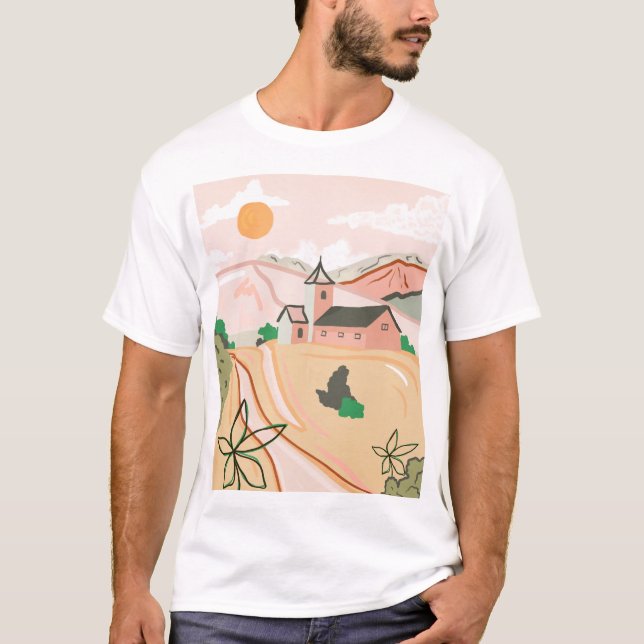 Camiseta Esa Sensación Cálida Y Pacífica (Anverso)