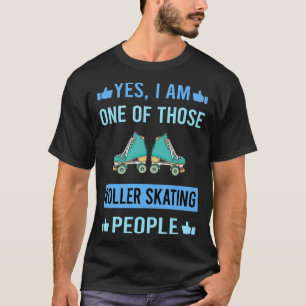 Camiseta Esas personas patinan patinaje sobre hielo