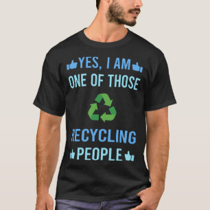 Camiseta Esas personas reciclan