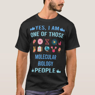 Camiseta Esas personas son biólogos de biología molecular
