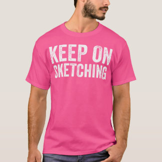Camiseta Esbozar a los amantes de los Chistes divertidos