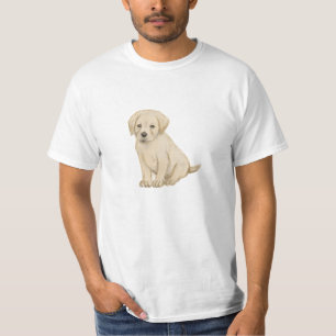 Camiseta Esbozo adorable de cachorro labrador