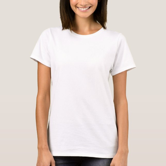 Camiseta Esbozo de eslabón de tinta para morir (Anverso)