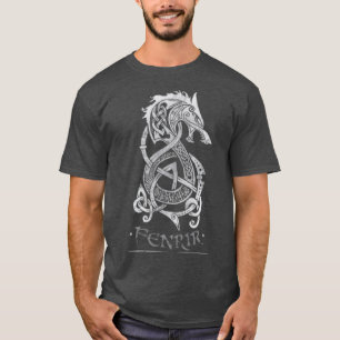 Camiseta Esbozo de Fenrir