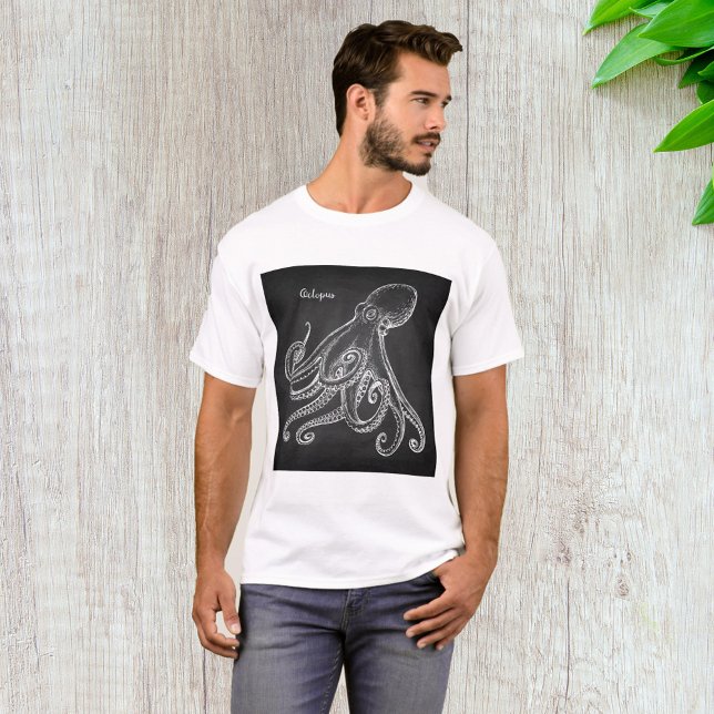 Camiseta Esbozo de Octopus (Subido por el creador)