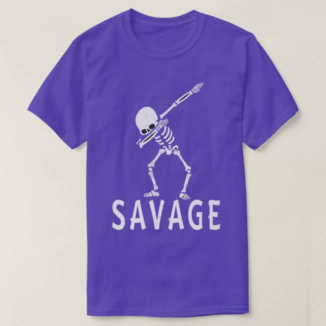 Camiseta Esbozo de Savage Dabbing  (Diseño del anverso)