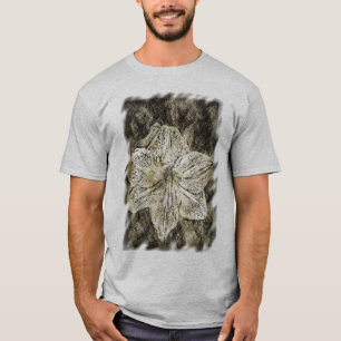 Camiseta Esbozo de tiempo antiguo de Amaryllis