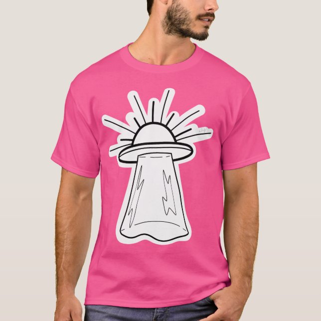 Camiseta Esbozo de U.F.O (Anverso)