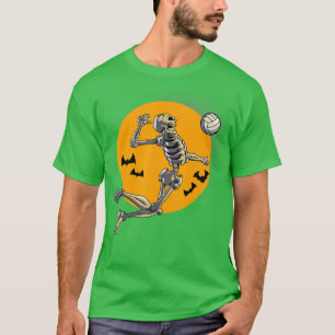 Camiseta Esbozo de voleibol mujeres jugadoras de voleibol H