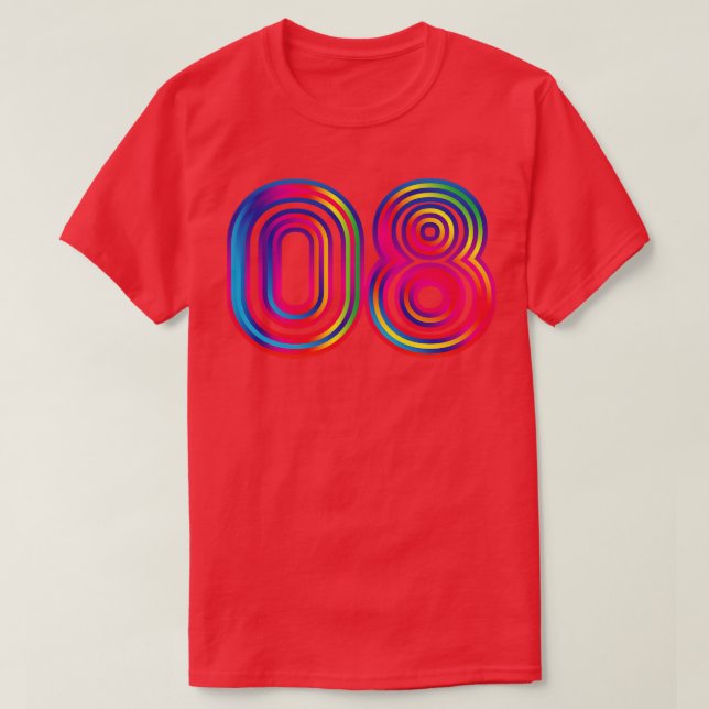 Camiseta Esbozo del espectro 08 (Diseño del anverso)