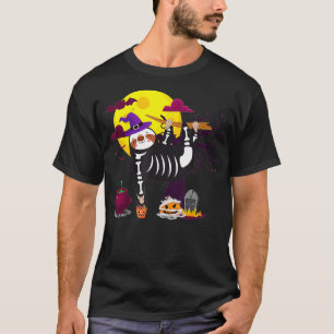 Camiseta Esbozo espumoso disfraz niños truco o trata el hor