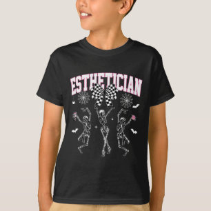 Camiseta Esbozo Estético Danzando Halloween Doble Piel